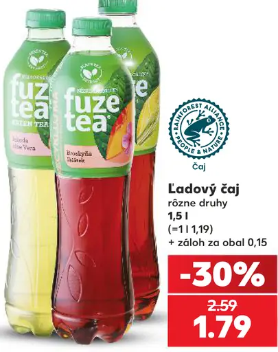 Fuze Tea ľadový čaj