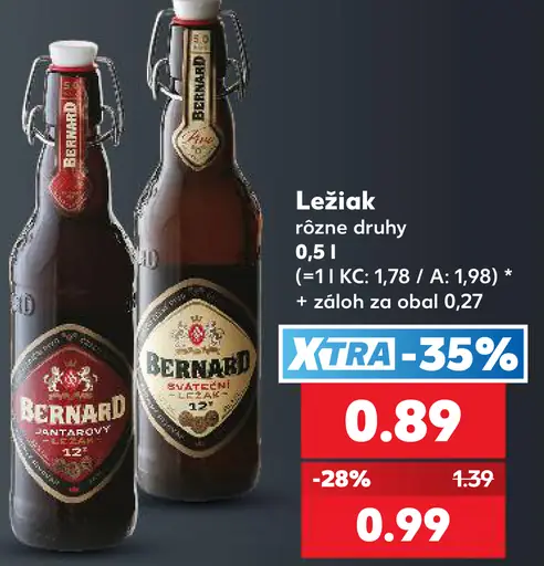 Ležiak rôzne druhy