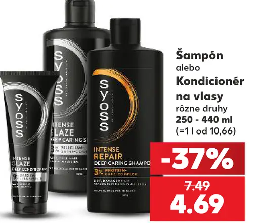 Syoss Šampón alebo Kondicionér na vlasy