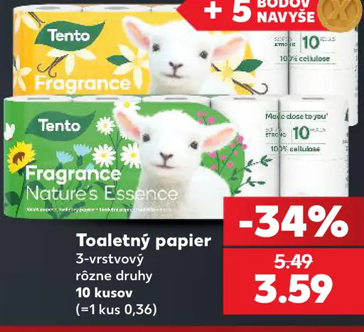 Tento toaletný papier