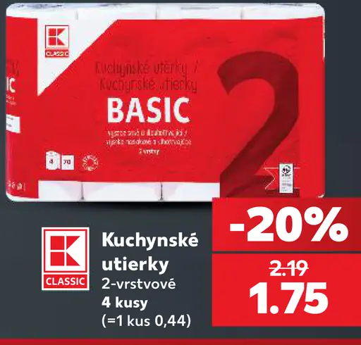 K-Classic Kuchynské utierky