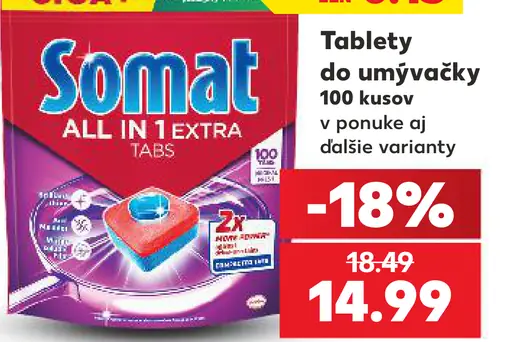 Somat tablety do umývačky
