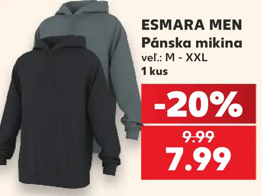 Esmara Men pánska mikina