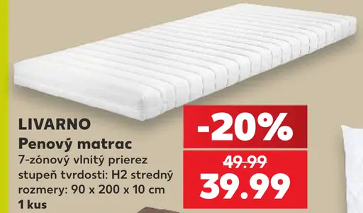 Livarno penový matrac