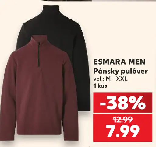 Esmara pánsky pulóver