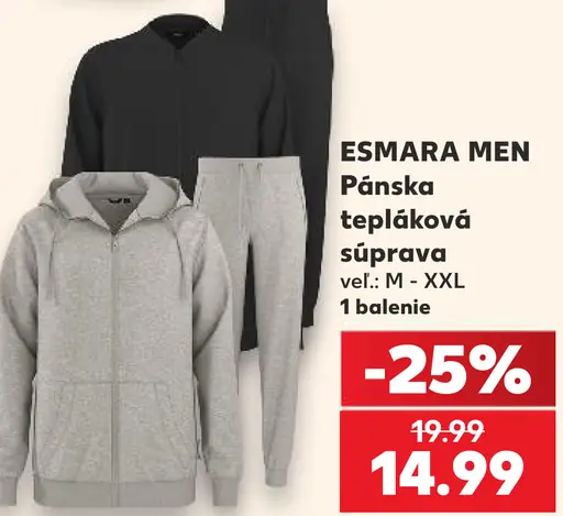 Esmara pánska tepláková súprava