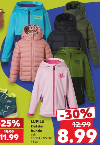 Lupilu Detská bunda