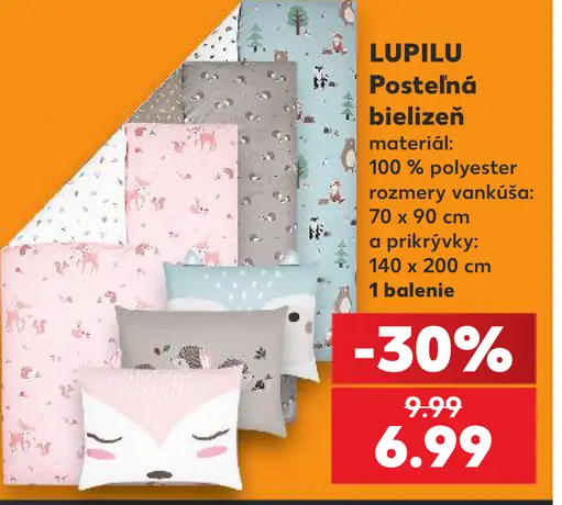Lupilu posteľná bielizeň