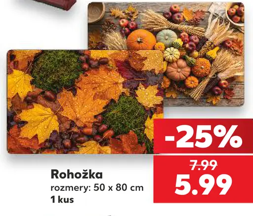 Jesenná rohožka
