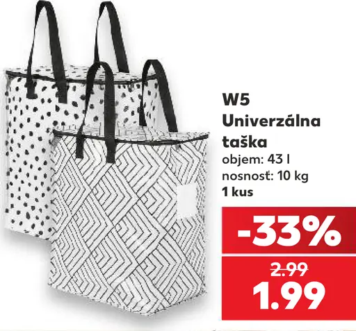 W5 univerzálna taška