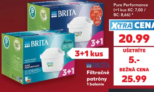 Brita Pure Performance filtračné patróny