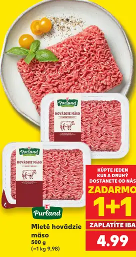 Purland Mleté hovädzie mäso