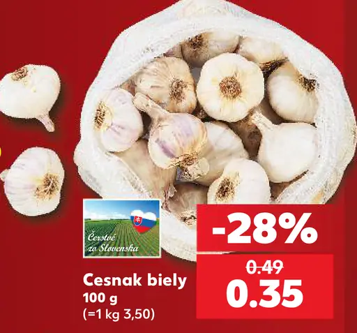 Cesnak biely