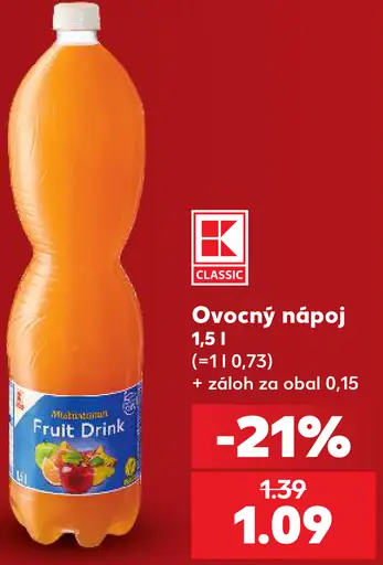 K-Classic Ovocný nápoj