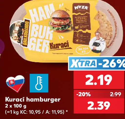 Kurací hamburger