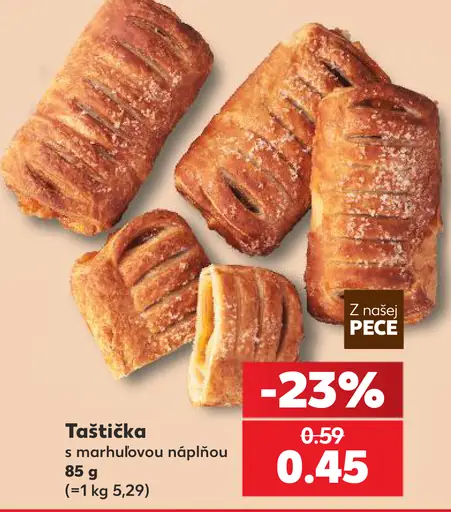 Taštička s marmaládovou náplňou