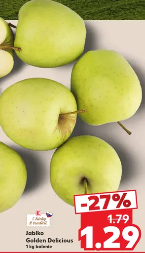 Jablko Golden Delicious