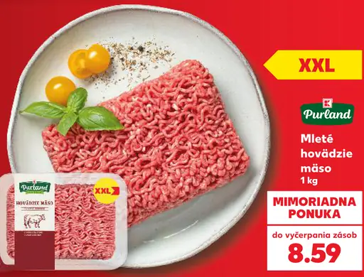 Purland Mleté hovädzie mäso