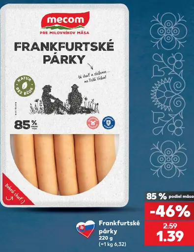 Mecom Frankfurtské párky