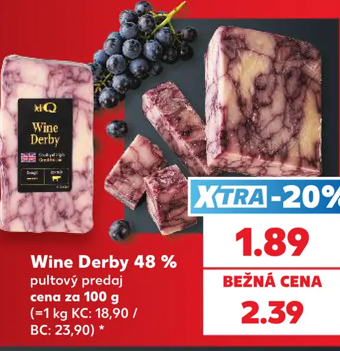 Wine Derby 48 % syr