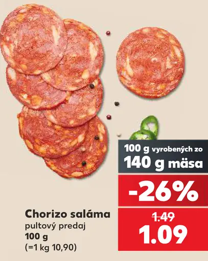 Chorizo saláma