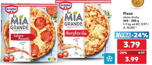 Dr. Oetker La Mia Grande pizza Salami Piccante