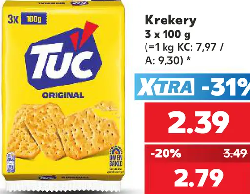 Tuc Original krekery