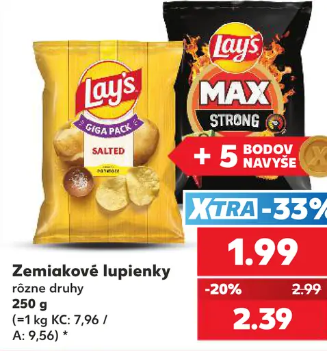 Lay's zemiakové lupienky