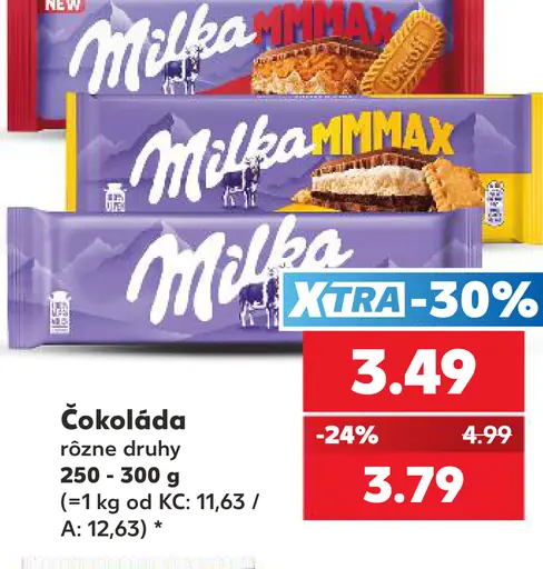 Milka Mmmax čokoláda