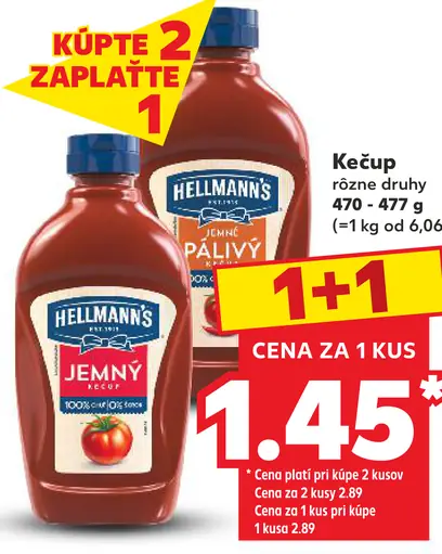 Hellmann's Kečup jemný