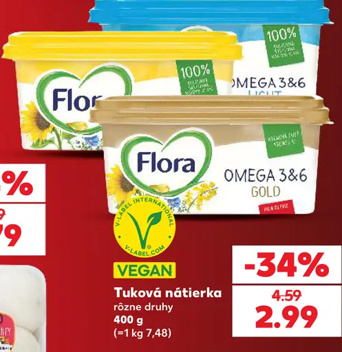 Flora Tuková nátierka