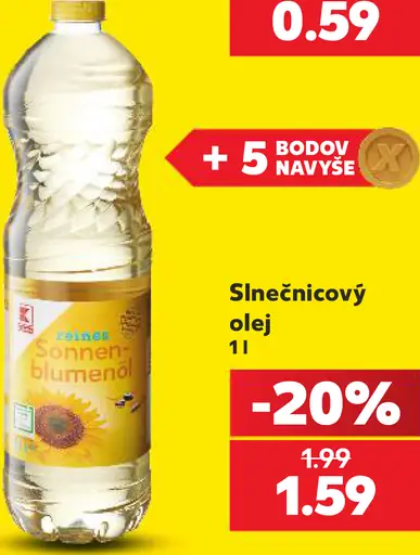 K-Classic Slnečnicový olej