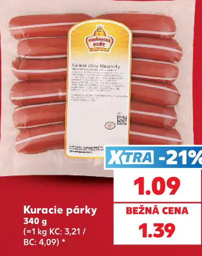Kuracie párky