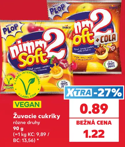 Nimm2 Soft želé cukríky