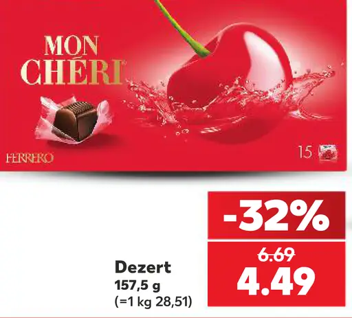 Mon Cheri dezert