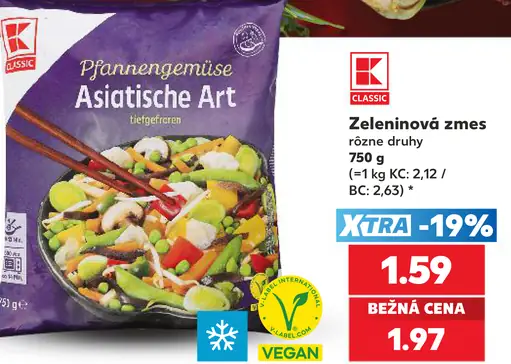 K-Classic Zeleninová zmes