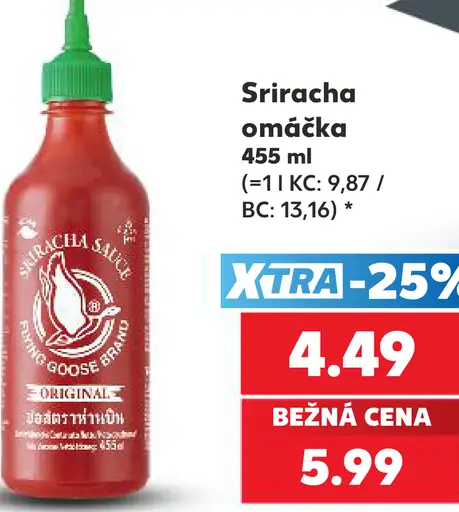 Flying Goose Sriracha omáčka