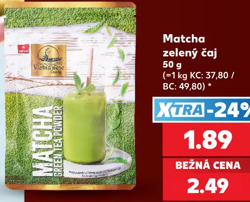 Matcha práškový zelený čaj