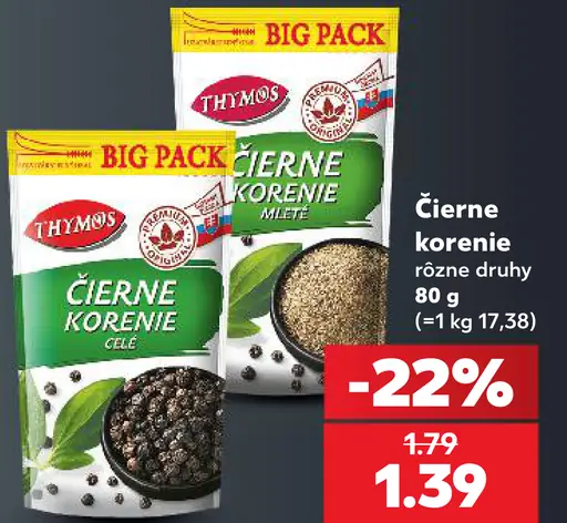 Thymos čierne korenie, rôzne druhy