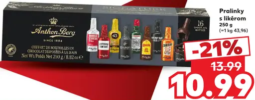 Anthon Berg pralinky s likérom