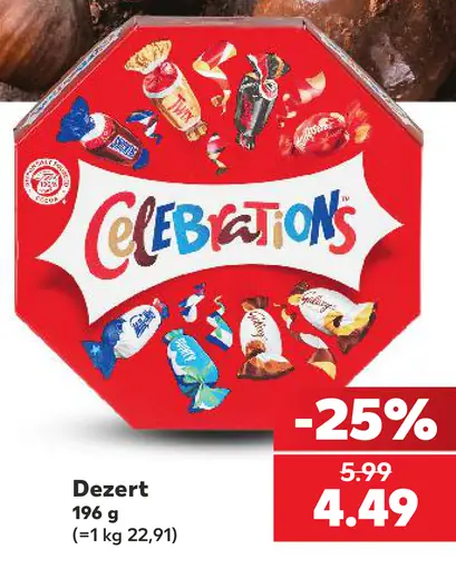 Celebrations Dezertná zmes