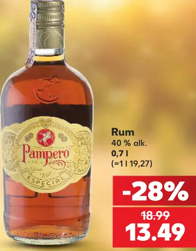 Pampero rum