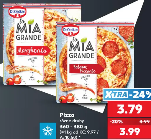 Dr. Oetker La Mia Grande pizza Margherita