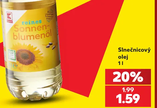 K-Classic Slnečnicový olej