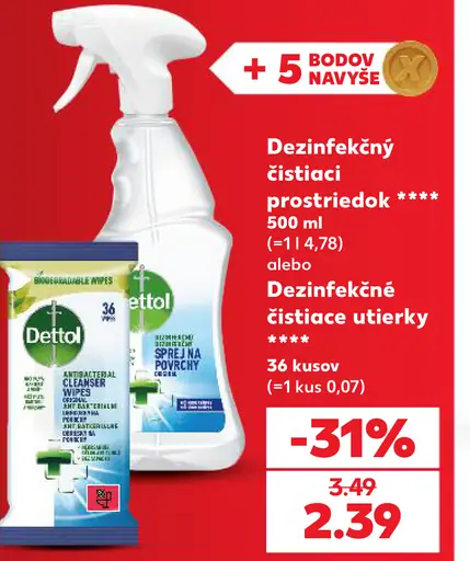 Dettol Dezinfekčný čistiaci prostriedok
