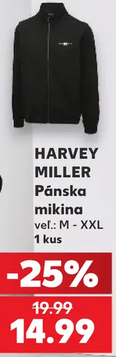 Harvey Miller pánska mikina