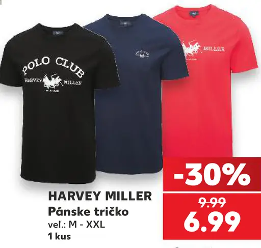 Harvey Miller Pánske tričko