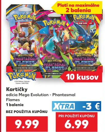 Pokémon kartičky Mega Evolution - Phantasm Flames