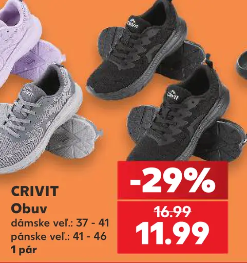 CRIVIT športová obuv – dámska a pánska