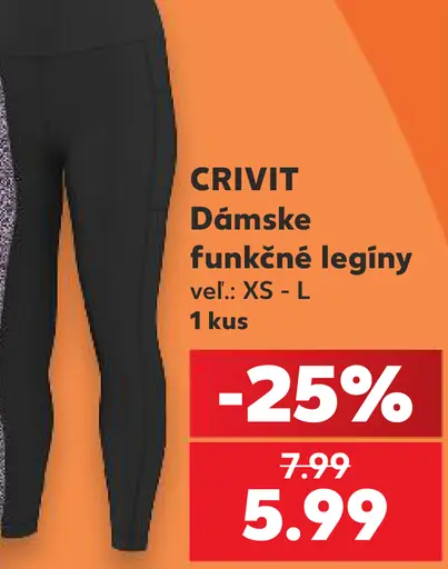 Crivit Dámske funkčné bežecké legíny